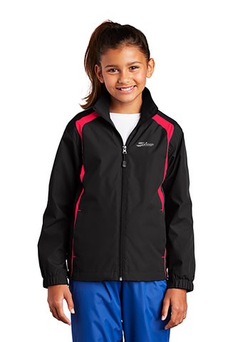 Youth Colorblock Raglan Jacket