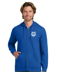 Bear River Adult Heavy Blend Full-Zip Hooded Sweatshirt