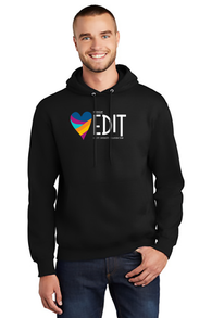 EDIT Fleece Pullover Hooded Sweatshirt for Men